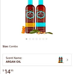 Hask Argan Oil  Repairing Shampoo & Conditioner